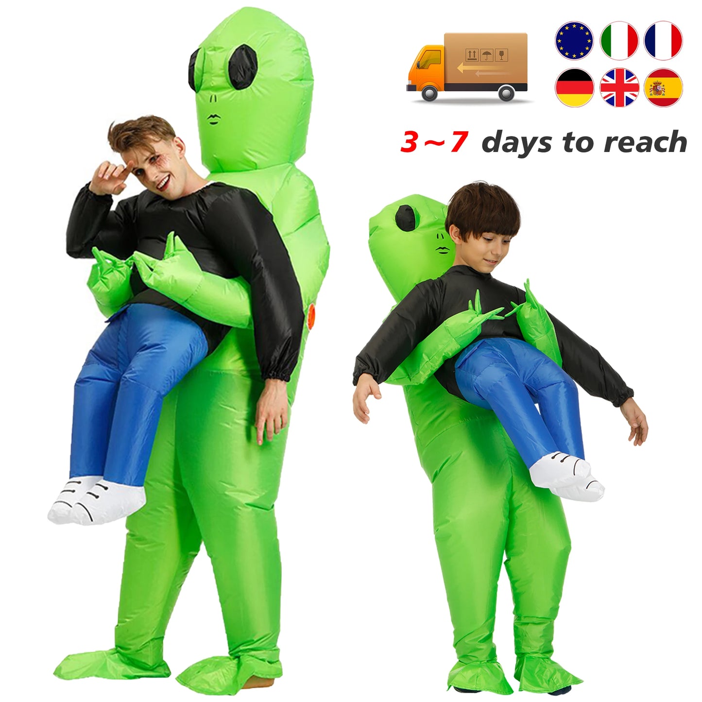 ET Alien inflatable suit Alien Monster Inflatable Costume