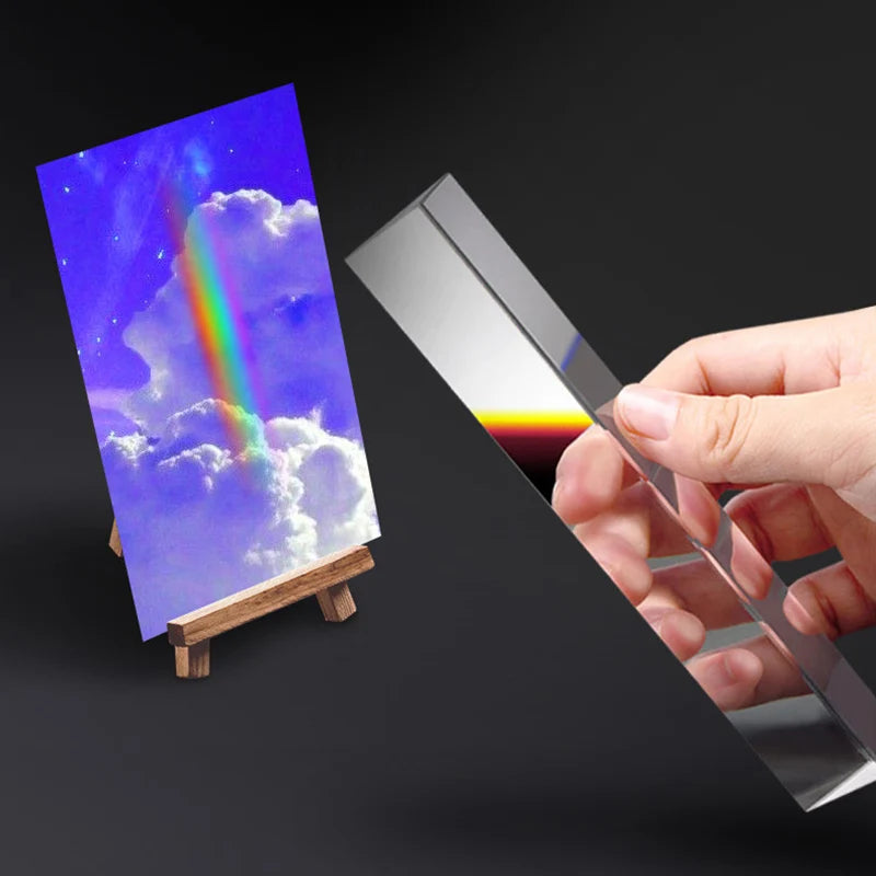 Rainbow Prisma Triangular Prism Crystal Glass