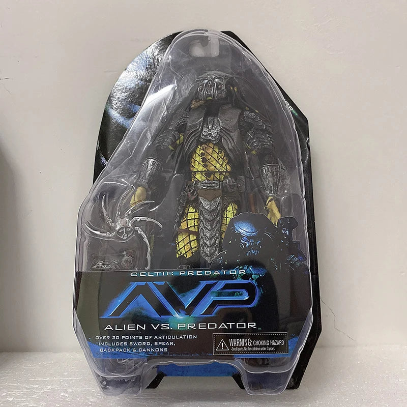 Celtic Predator Masked Scar Alien Action Figure