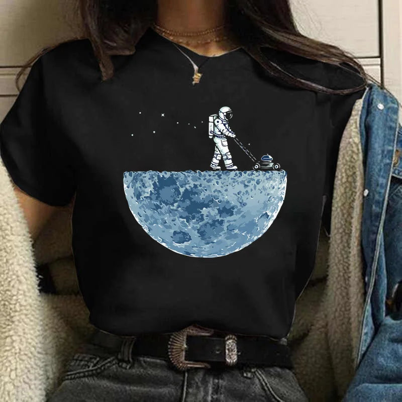 Harajuku Funny Aesthetic T-shirt Women