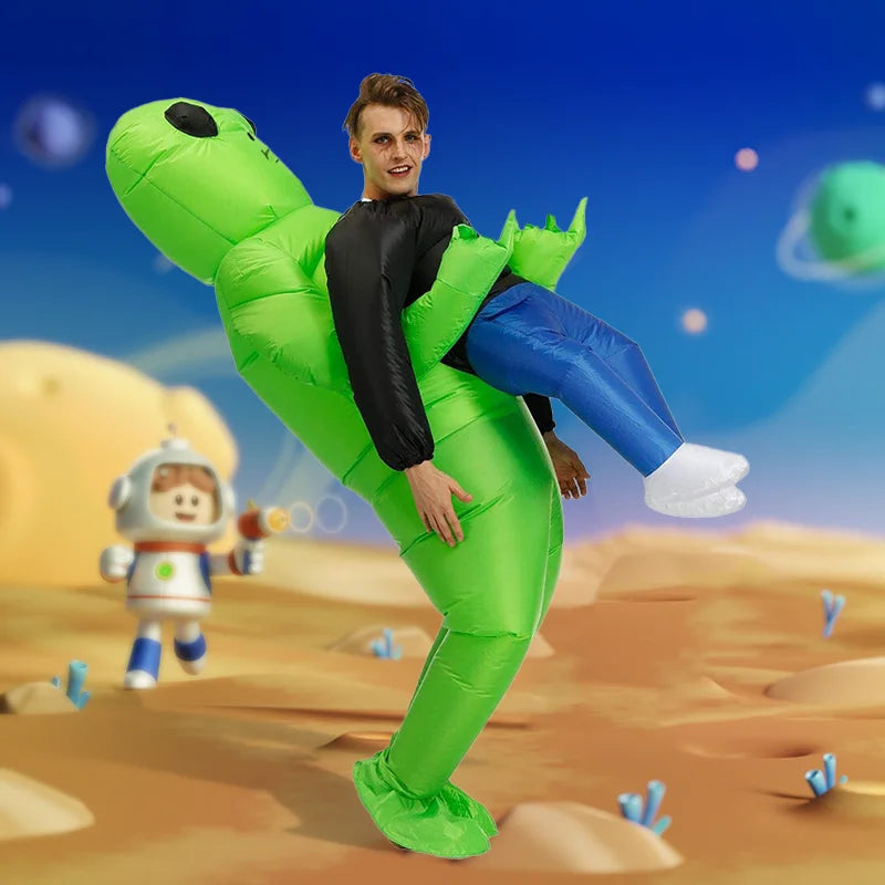 ET Alien inflatable suit Alien Monster Inflatable Costume