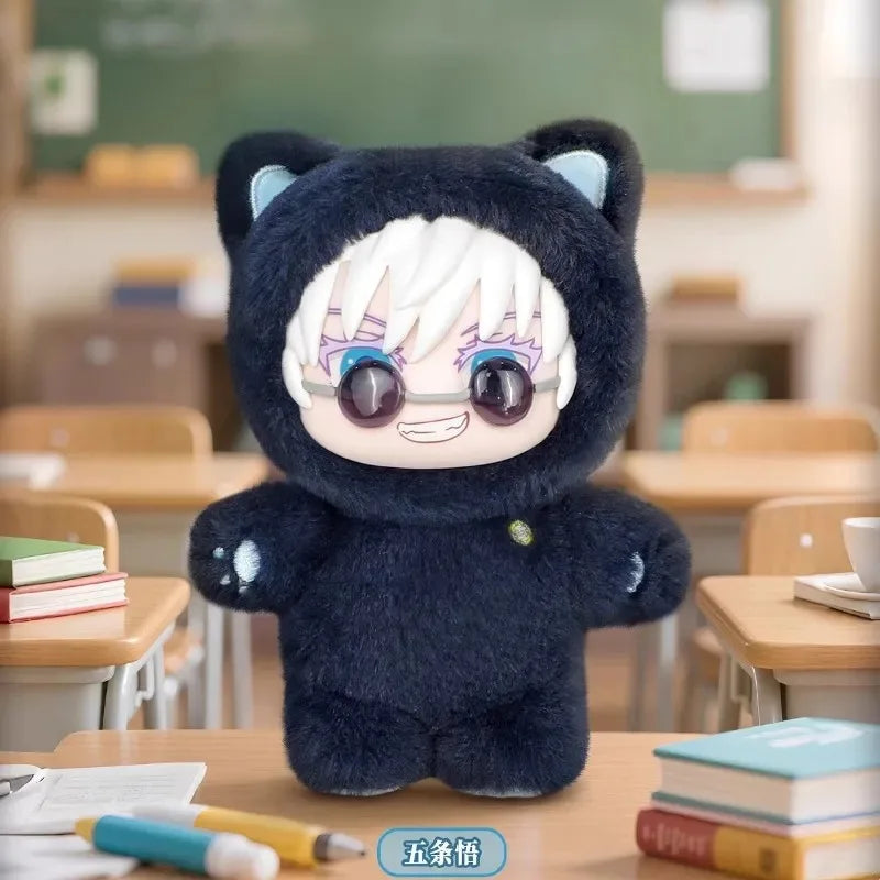 Original BANDAI Jujutsu Kaisen 2 Cat Ear Plushie Series Blind Box