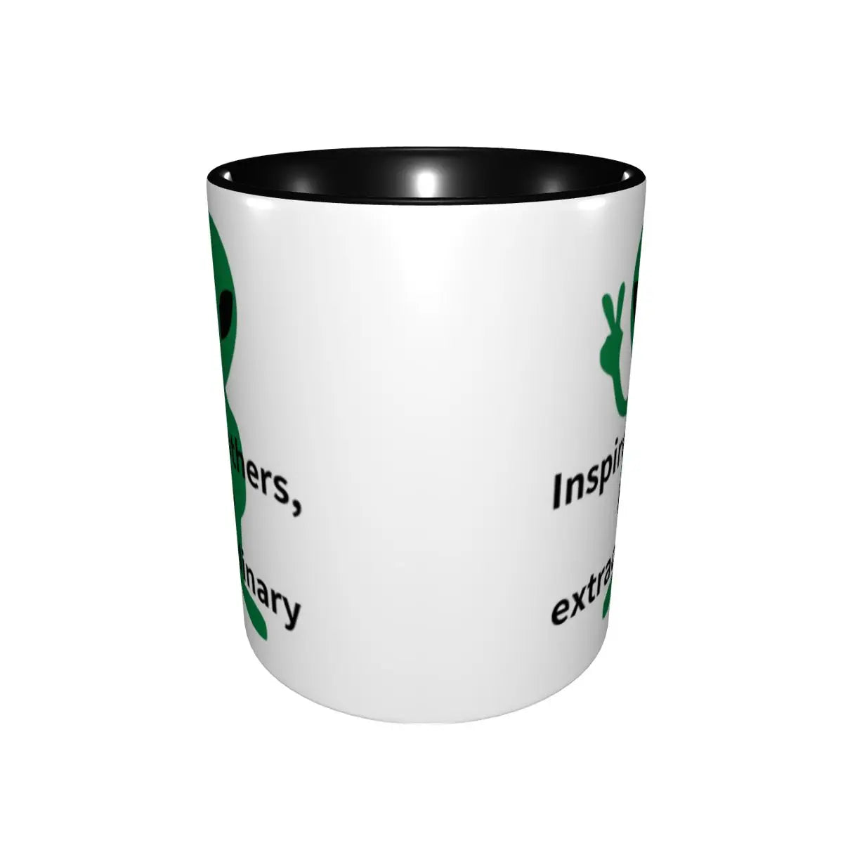 Extraordinary Alien Inspire Others Mug Funny Ceramic Coffee Cups