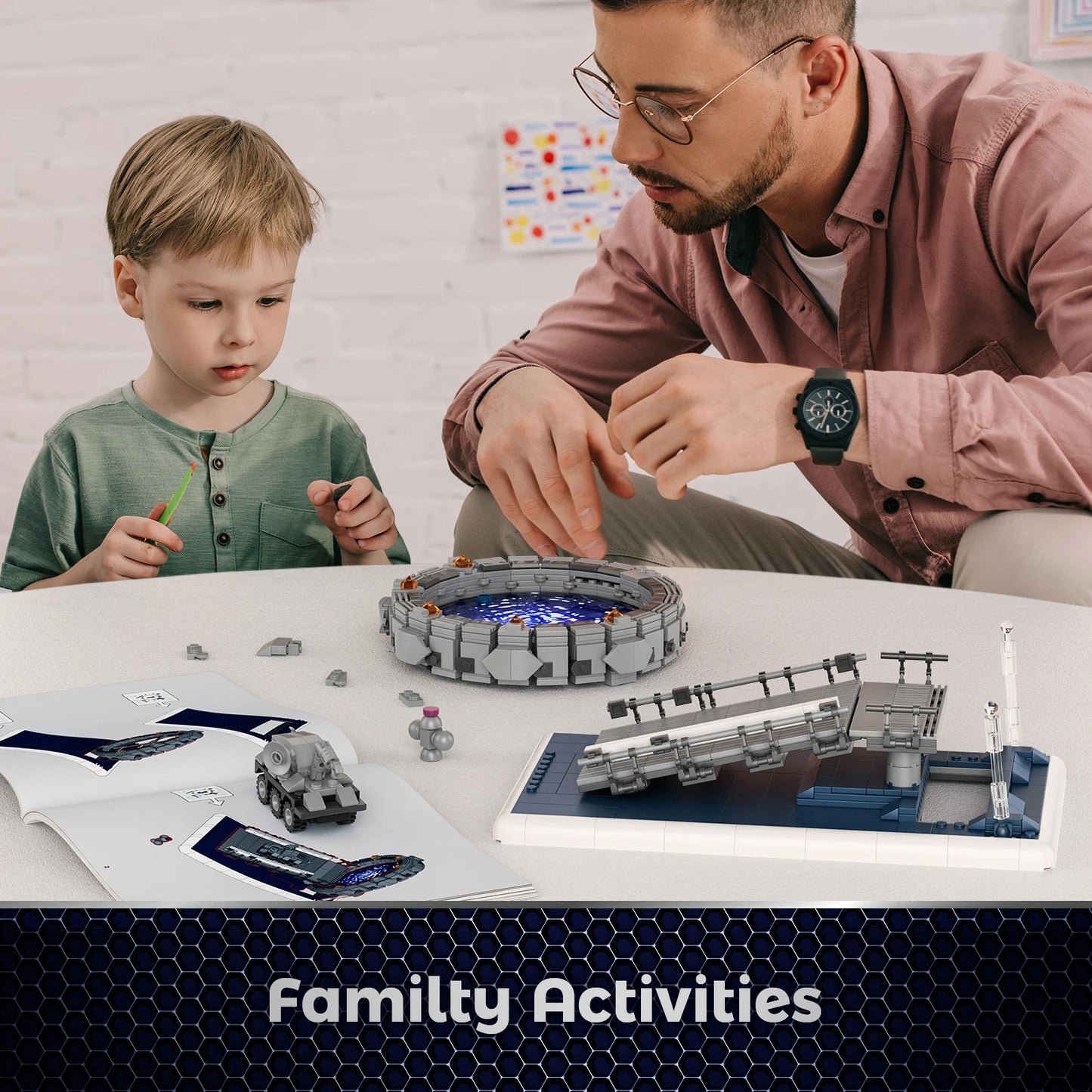Movie Space Travel Scenes Toys Gifts(722PCS)
