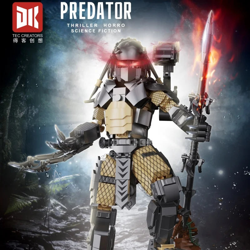 MOC Aliened Monster4.0 Building Block Action Figure