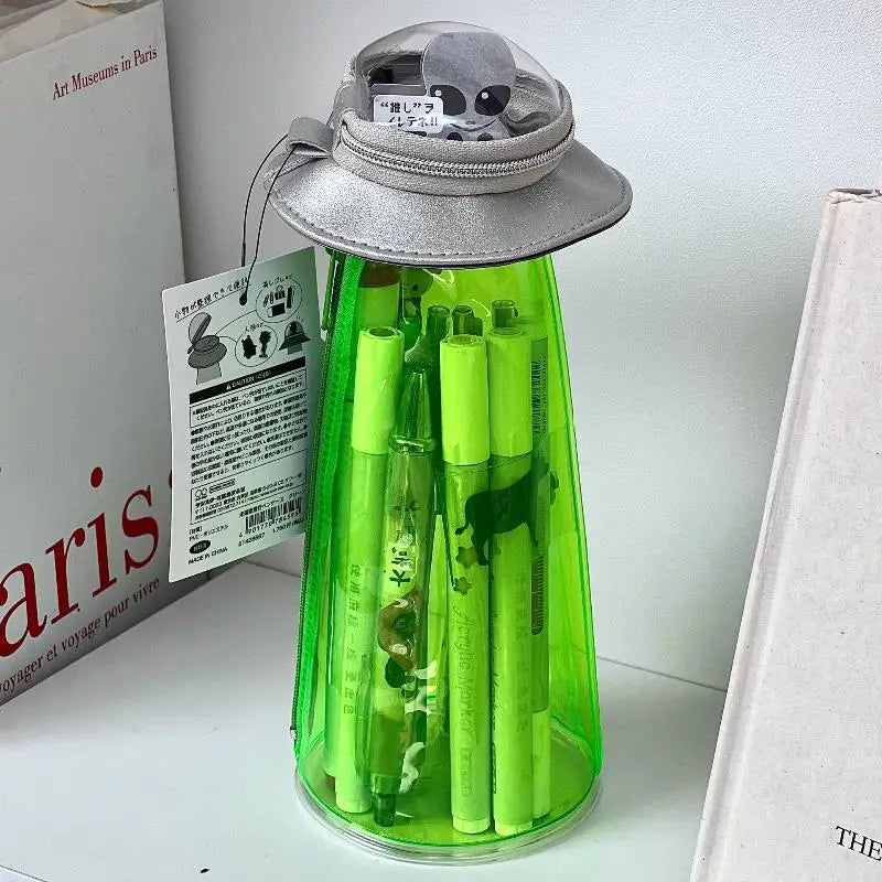 Cute Funny Alien Pen Case