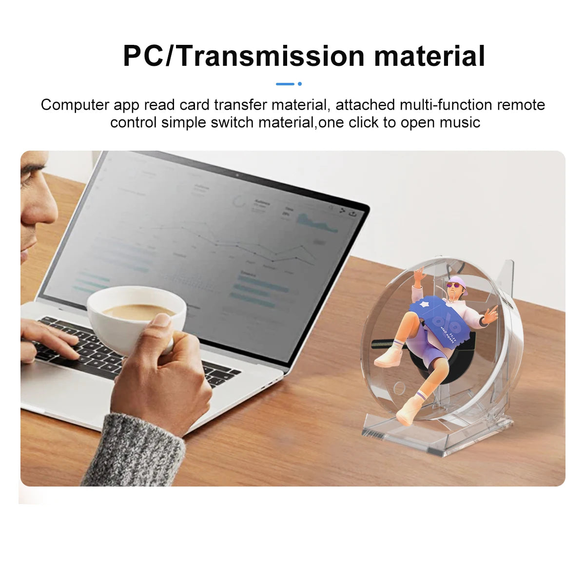 3D Hologram Fan Mini 3D Holographic Projector Advertising Display Light HD Holographic Projector