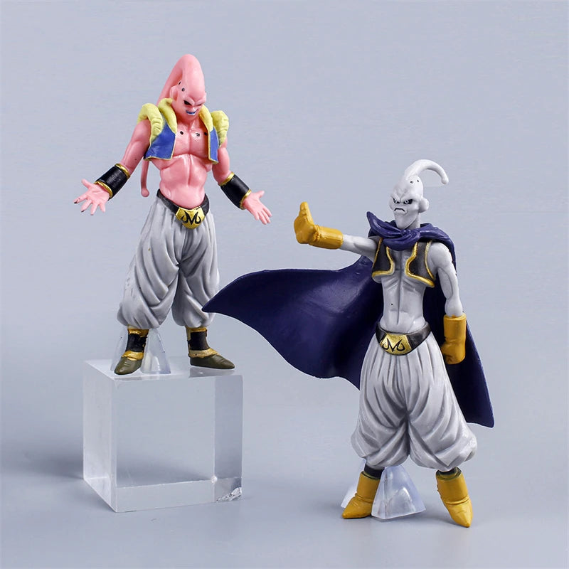 8Pcs/Set Dragon Ball Z Majin Buu Figure Toys DBZ Super Saiyan Action Figurine Anime Collection