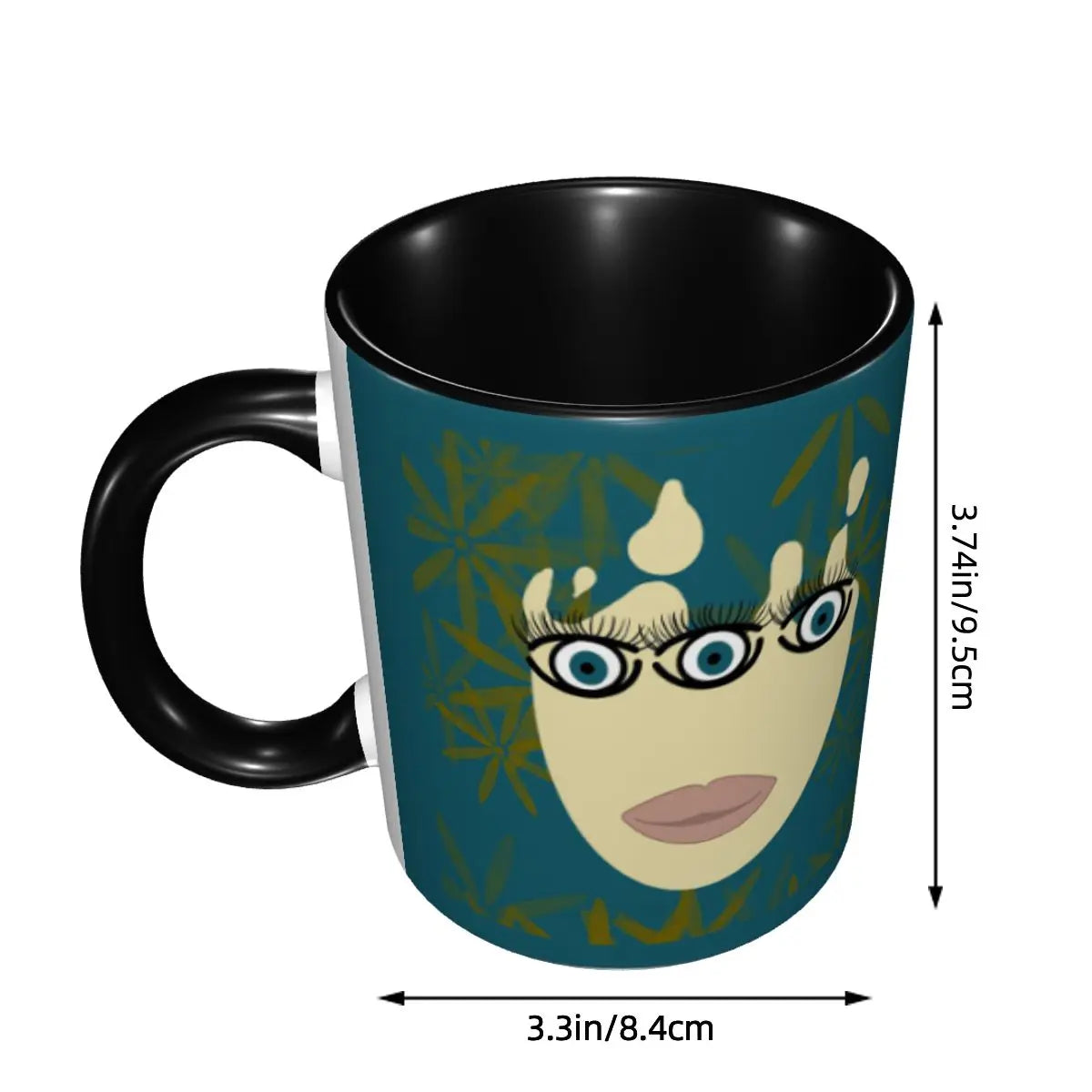 Melting Alien Woman Trippy Mug