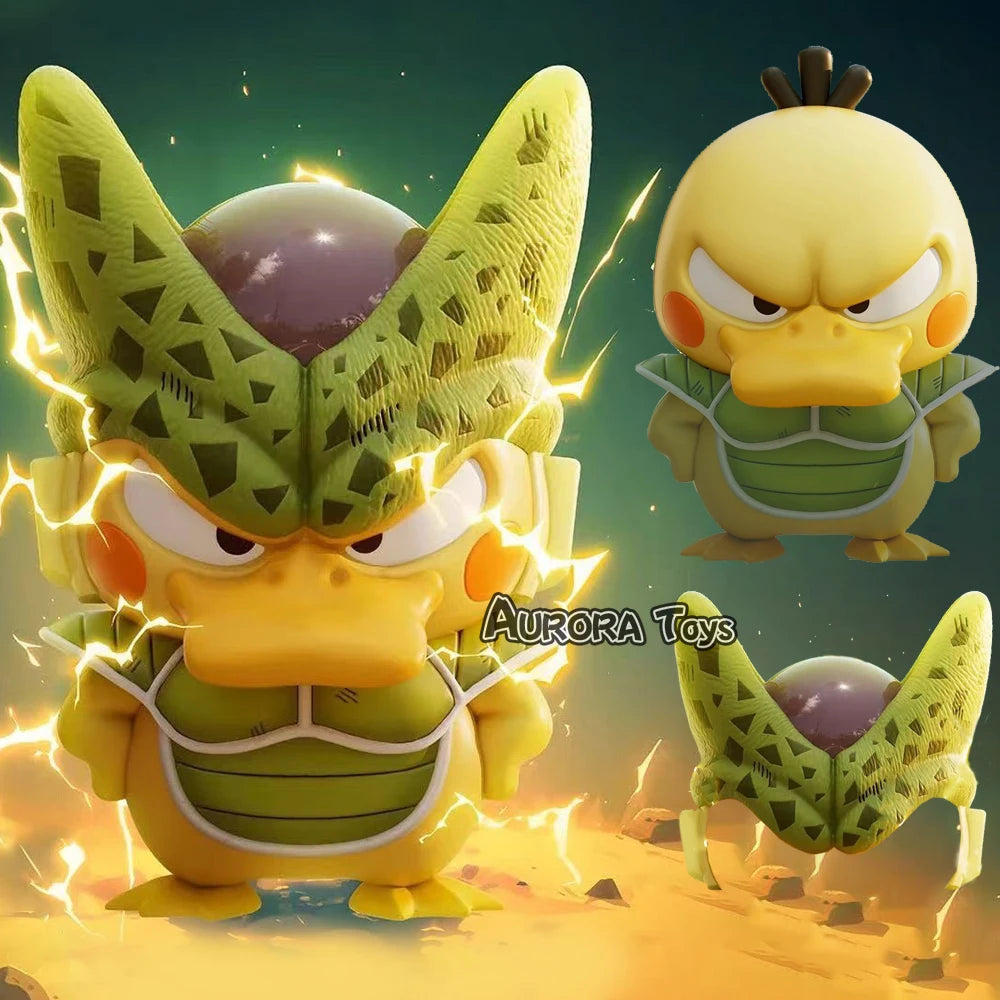 Anime Figure Dragon Ball Z Cell Cosplay Psyduck Cell