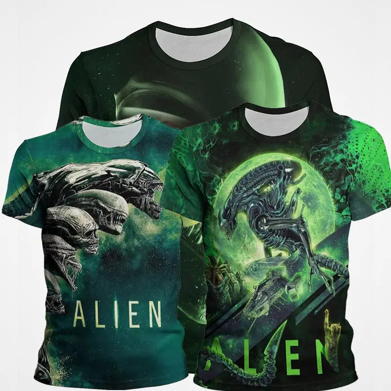Movies Alien Mutation 3d Print Tshirt Men Women