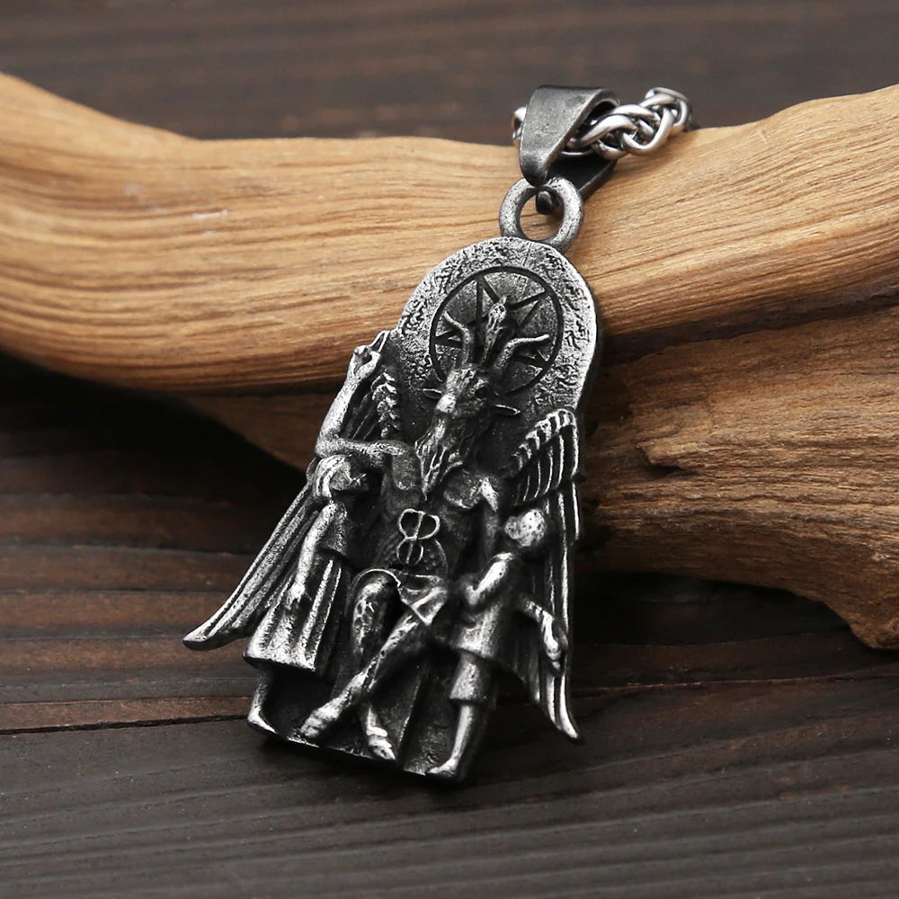 New Vintage Baphomet Charm Pendant