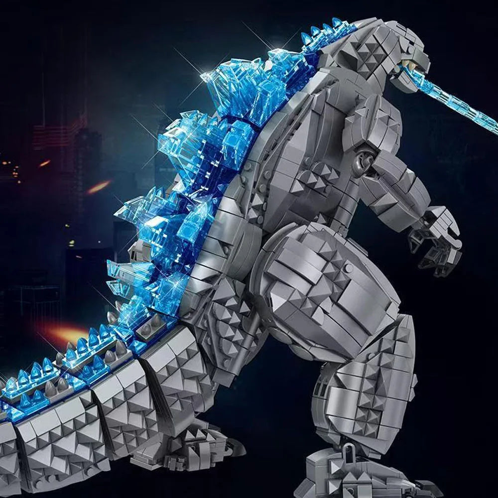 Monster dinosaur movie Series Building Block model 1284pcs