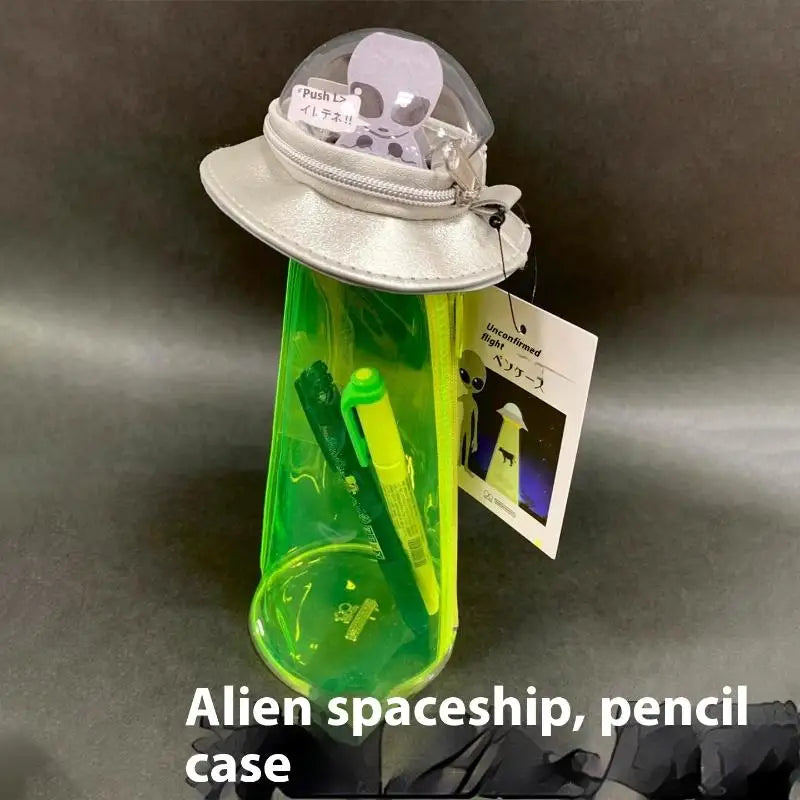 Cute Funny Alien Pen Case