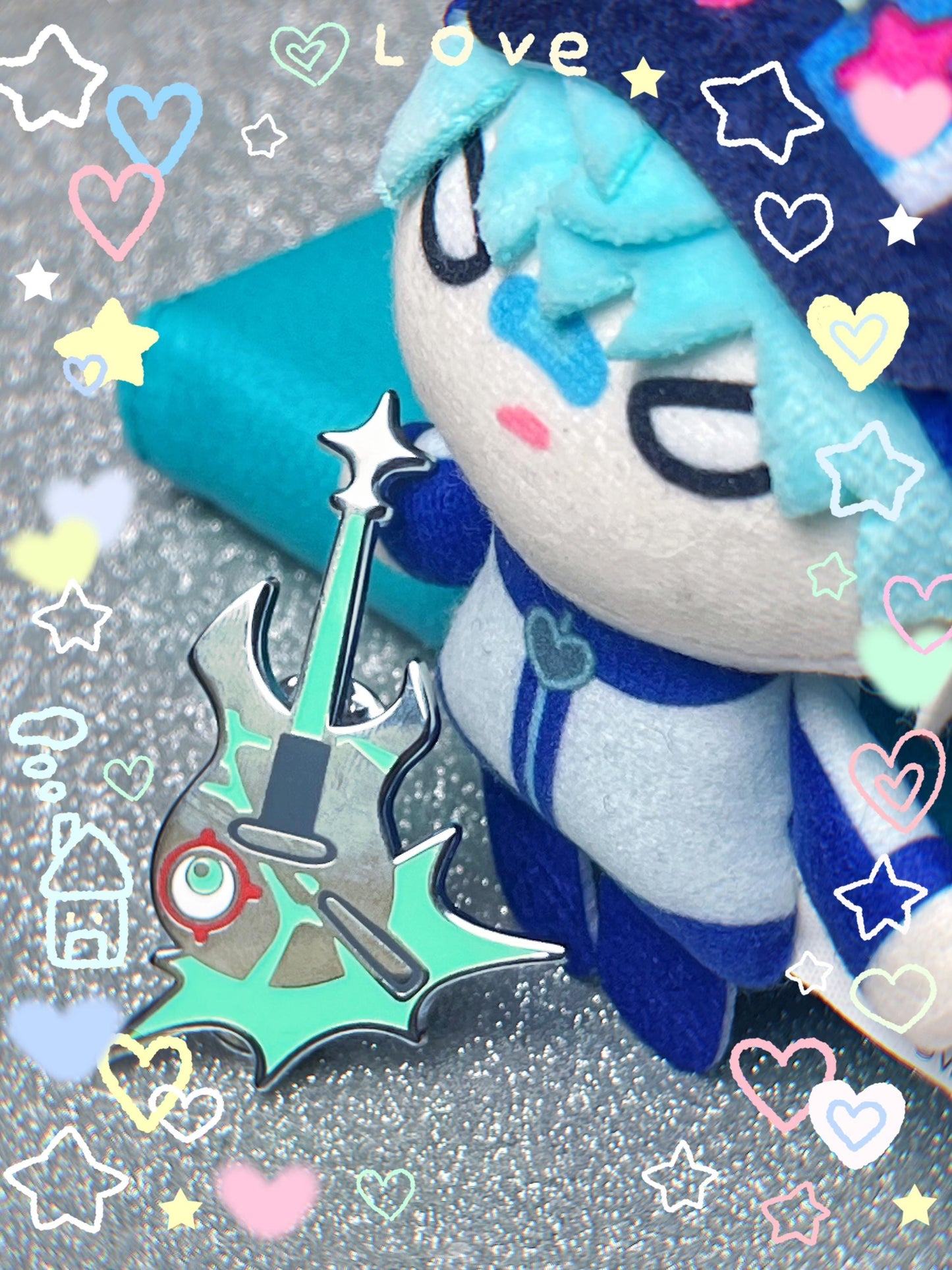 ALIEN STAGE Guitar Pin