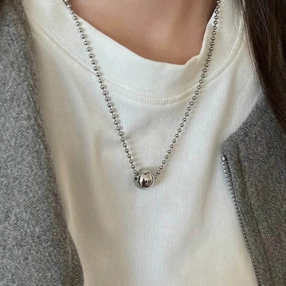 Retro Alien Irregular Baroque Pearl Pendant Necklace for Women