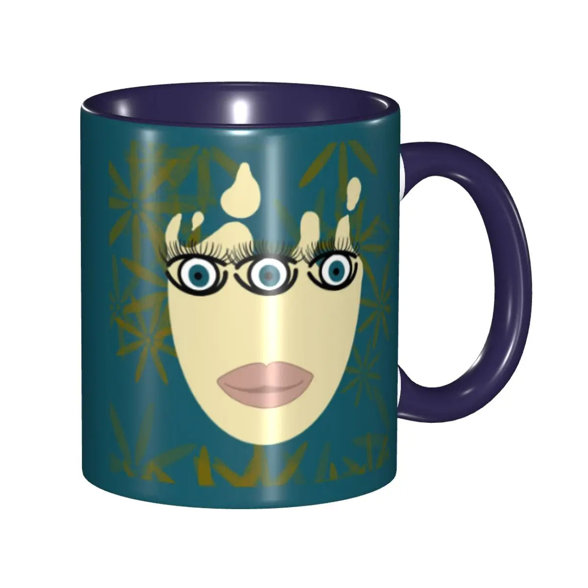 Melting Alien Woman Trippy Mug