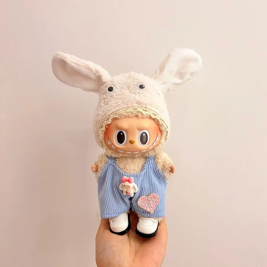 Labubu Clothes Trendy Velcro Doll 2025