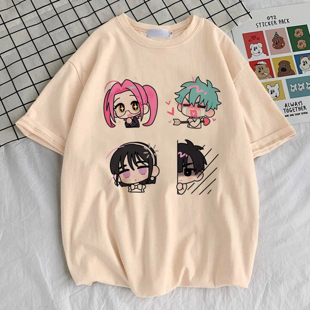 Alien Stage T Shirt Women Kawaii Cartoon Streetwear Y2k Harajuku Anime Japanese Manga T-shirt