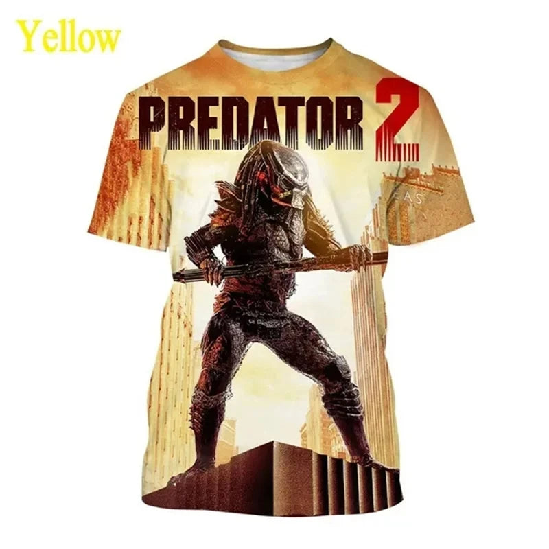 Predator 3D Graphic T-Shirt Men