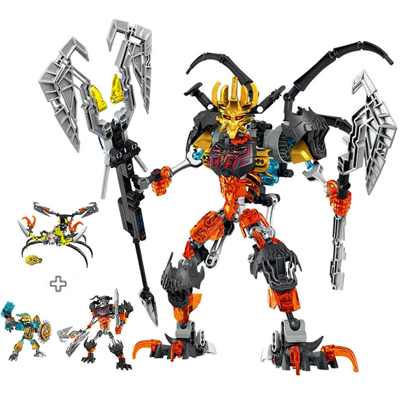 Hero Factory Star Warrior Bionicle Building Blocks