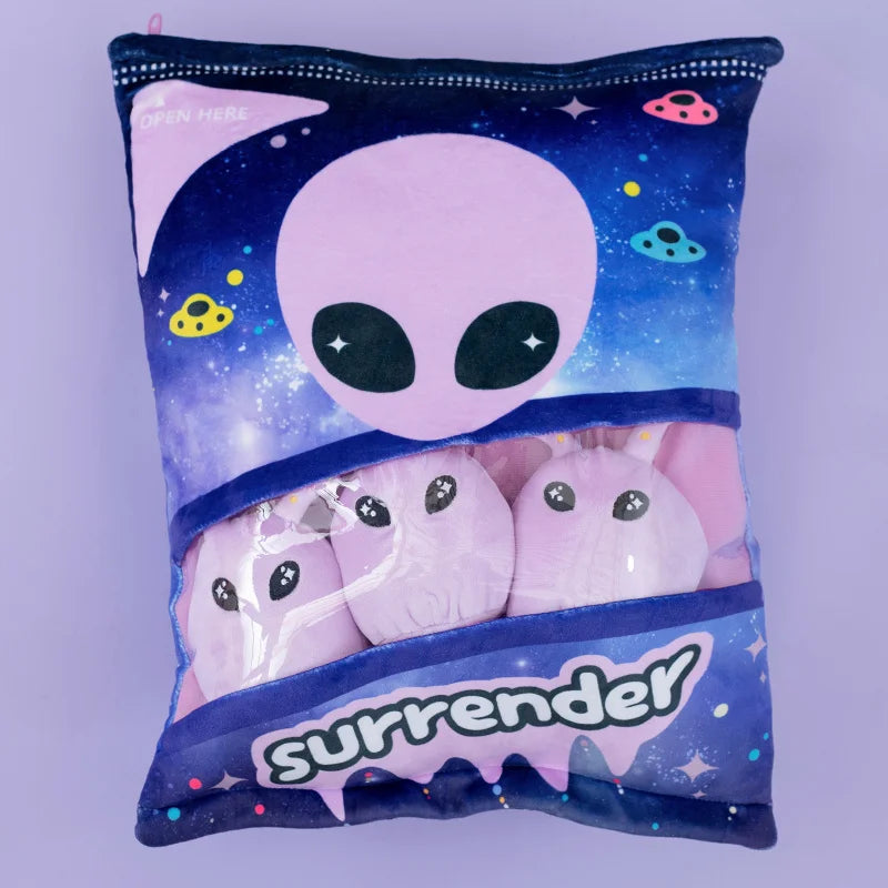 New a Bag of Alien Mini Pudding Plush Toy