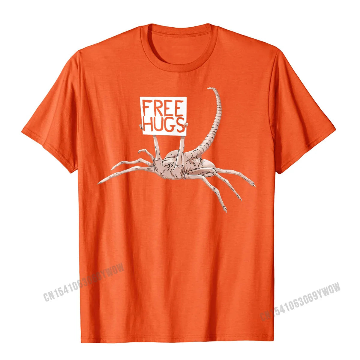 Free Hugs Funny Facehugger Aliens T-Shirt