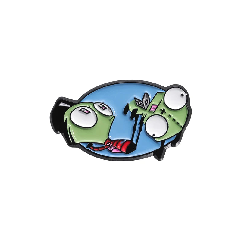 Alien Invader Zim Collection Enamel Pins