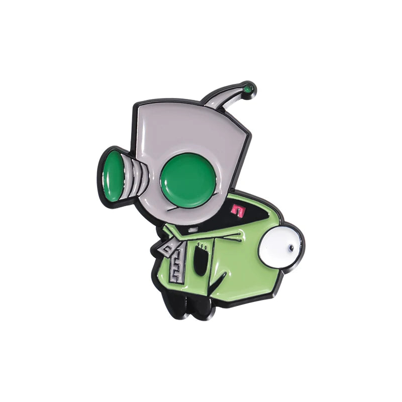 Alien Invader Zim Collection Enamel Pins