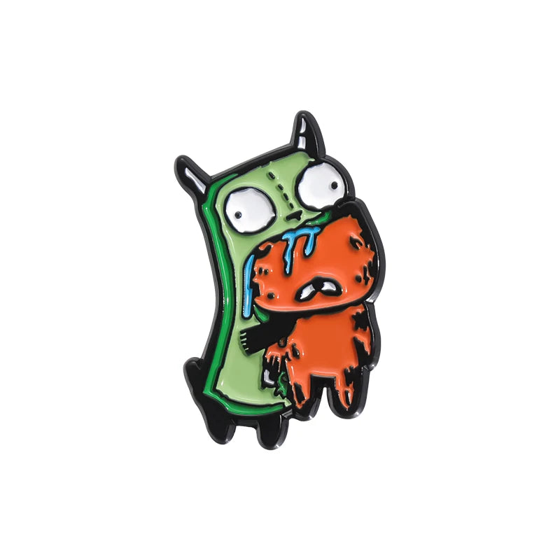 Alien Invader Zim Collection Enamel Pins