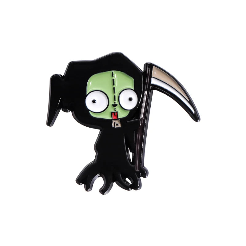 Alien Invader Zim Collection Enamel Pins