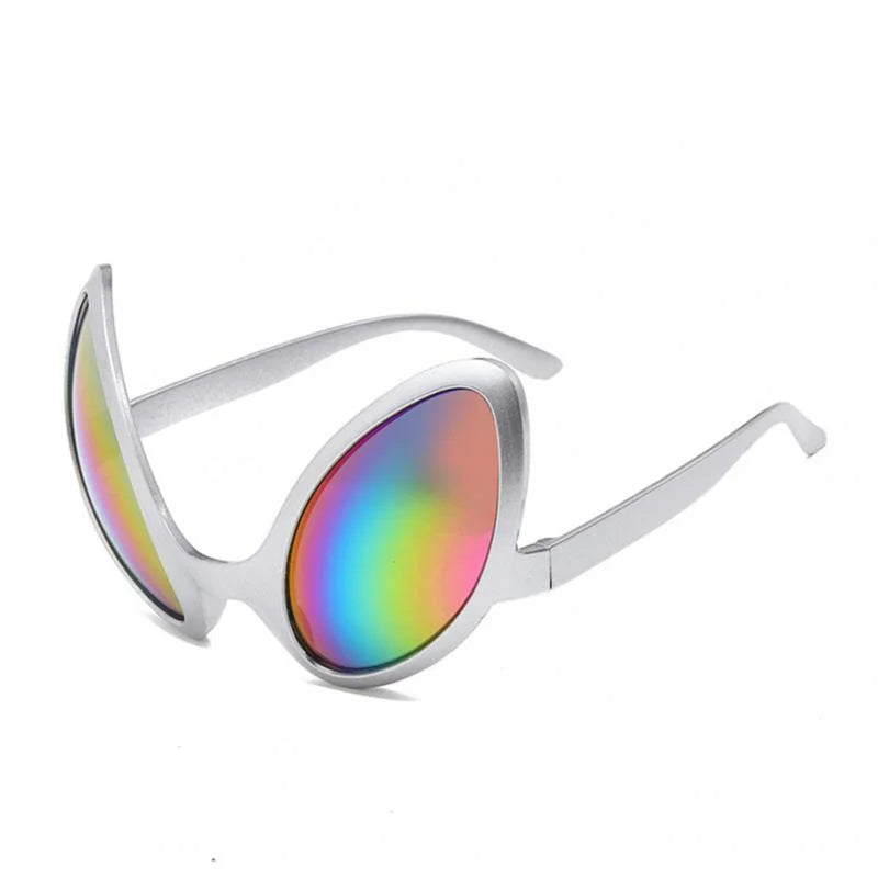 Funny Alien Glasses Men Woman Fashion Rainbow Lenses