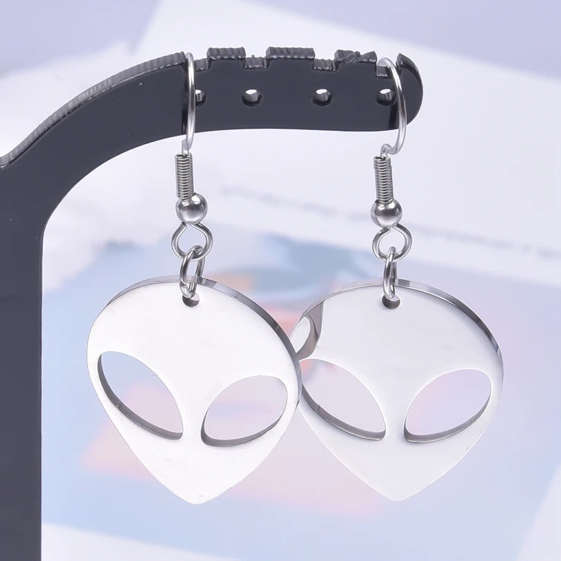 New Alien Pendant Chain Neck Decoration Necklace For Women/Men