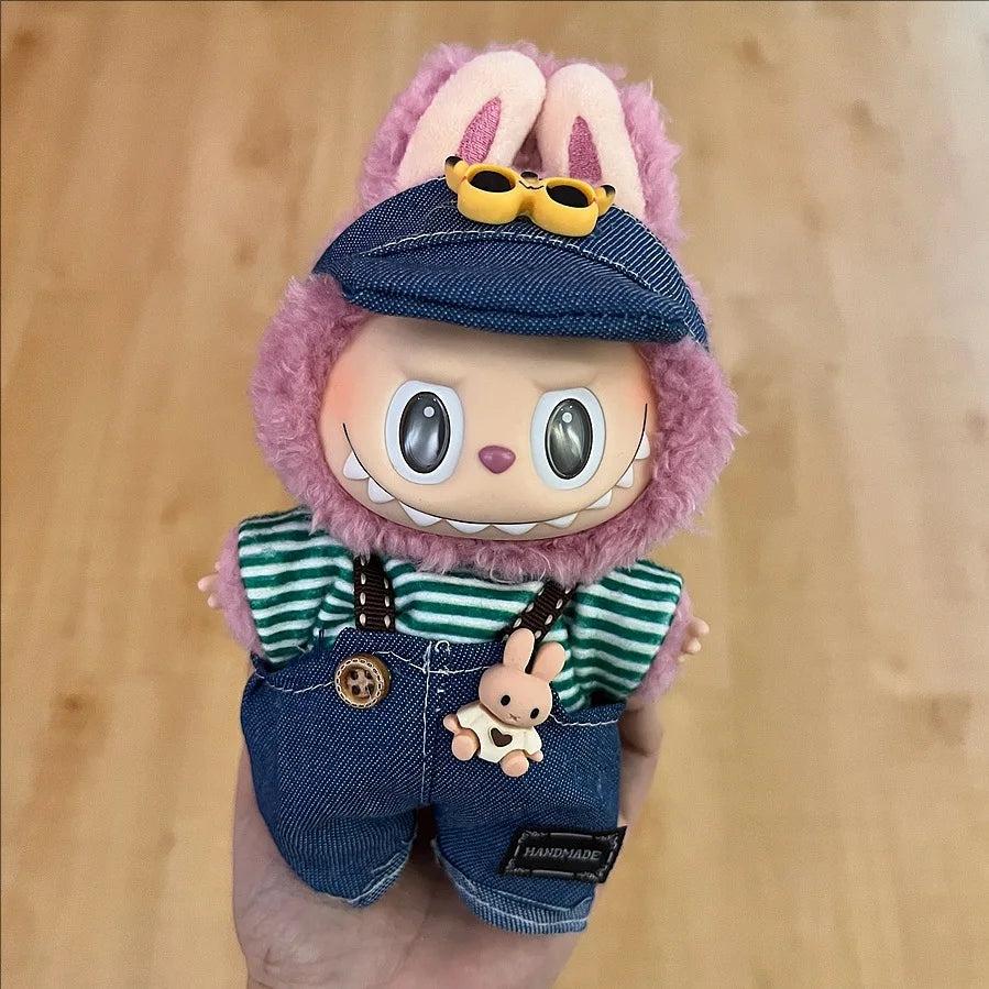 Labubu Clothes Trendy Velcro Doll 2025