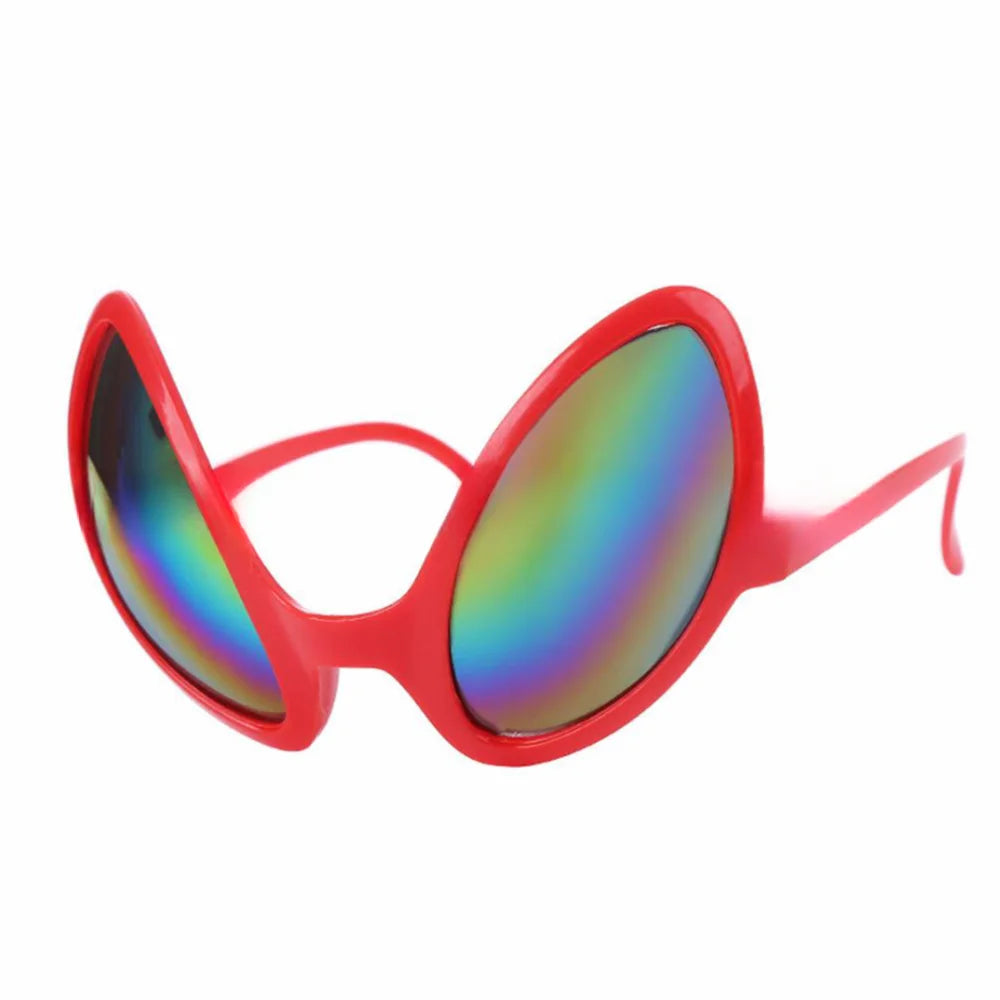 Funny Alien Glasses Men Woman Fashion Rainbow Lenses