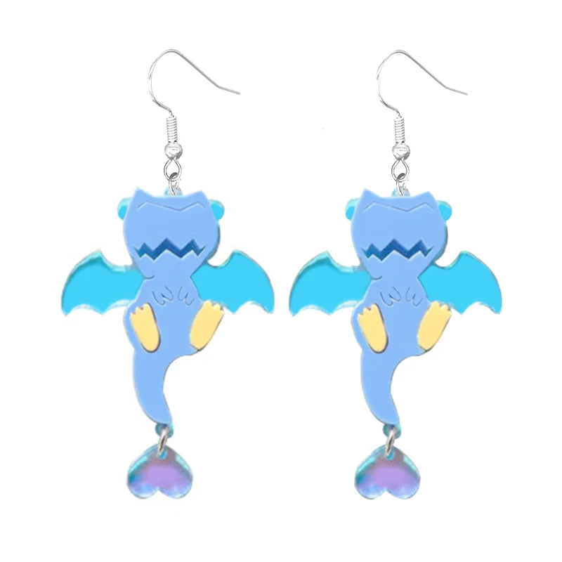Earrings For Women Girls Hip Hop Cute