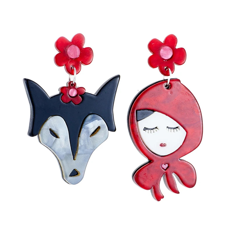Earrings For Women Girls Hip Hop Cute