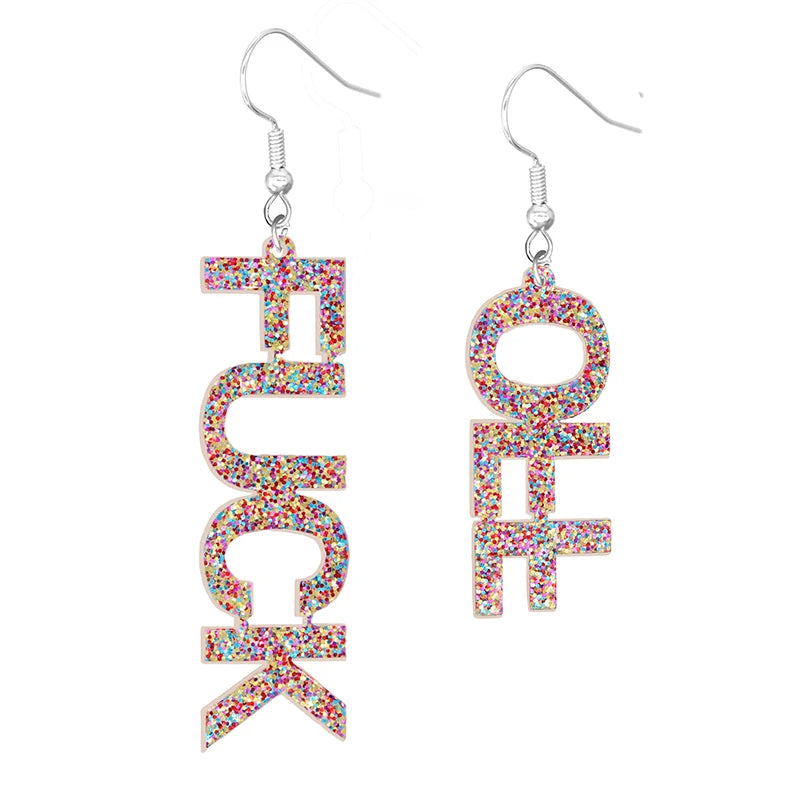 Earrings For Women Girls Hip Hop Cute
