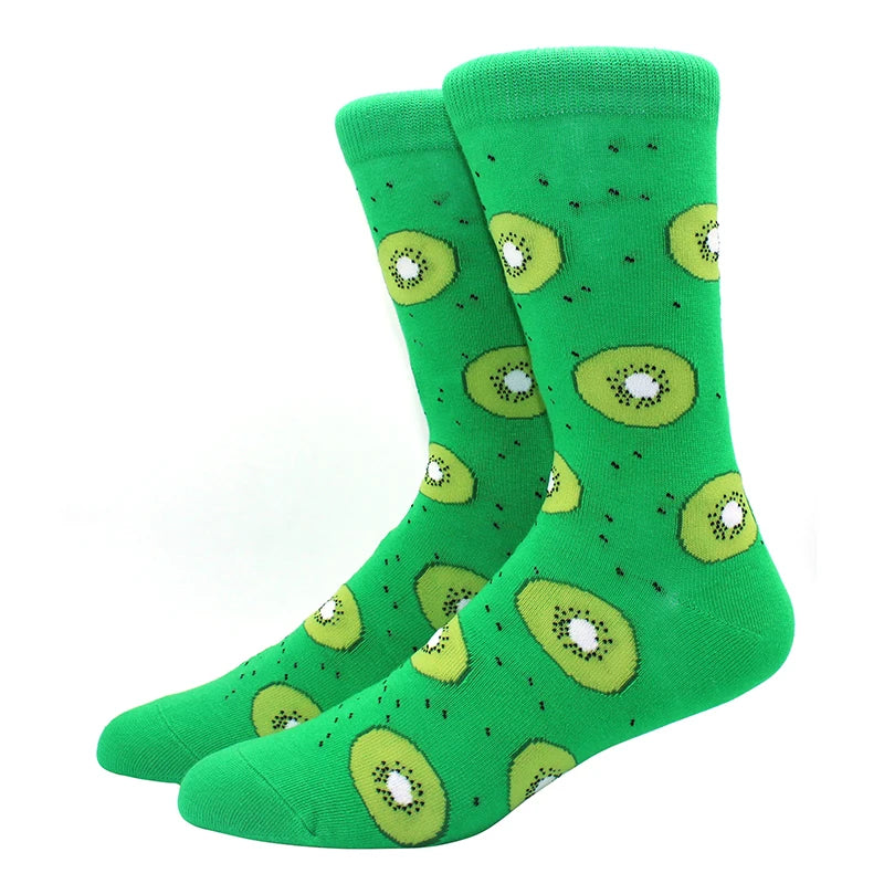 Cotton Happy Funny Socks Men Alien Planet