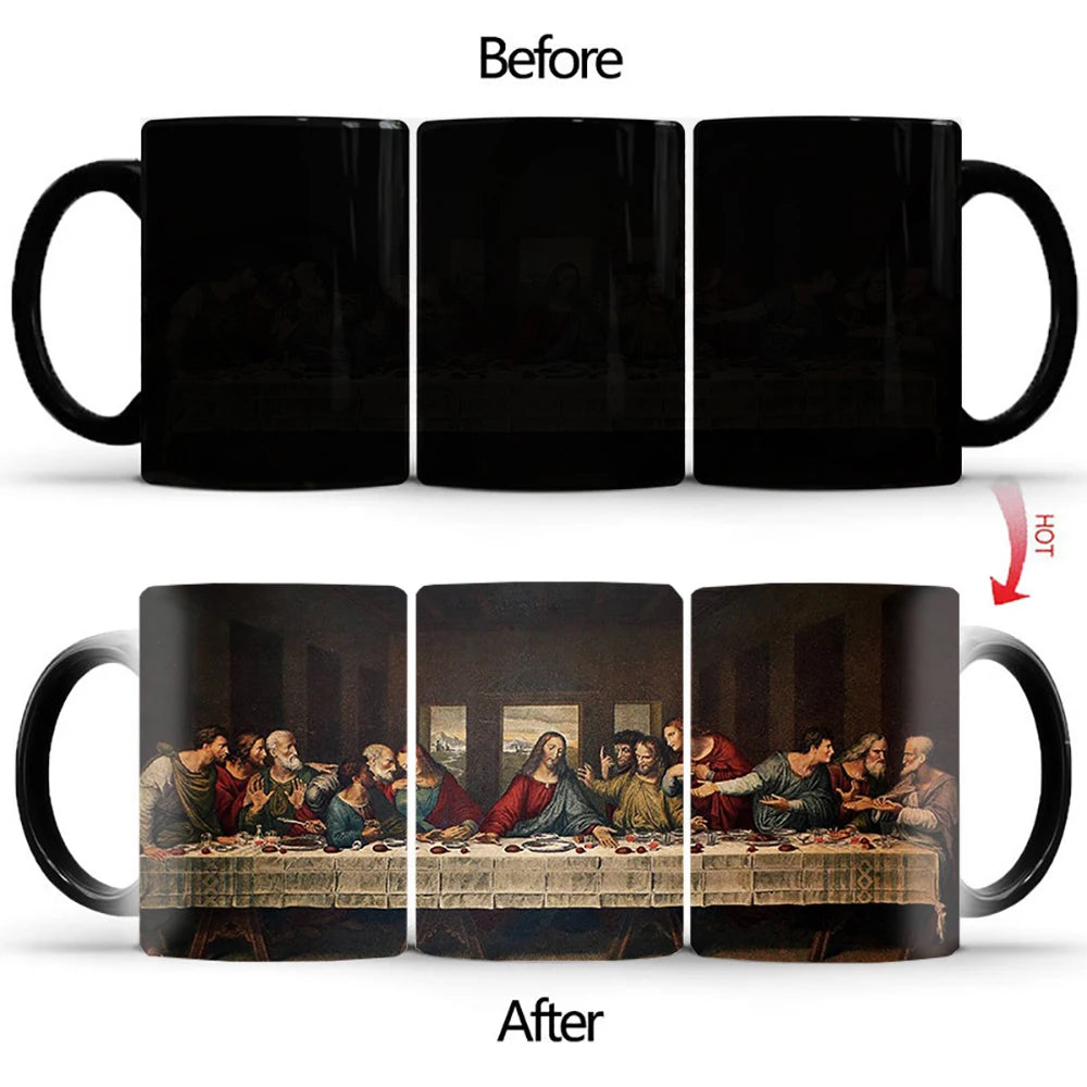 New Space Planet Heat Sensitive Mug Anime
