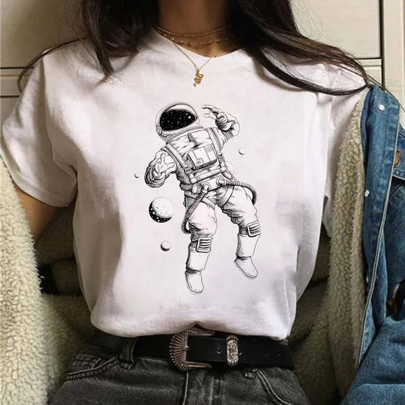 Harajuku Funny Aesthetic T-shirt Women