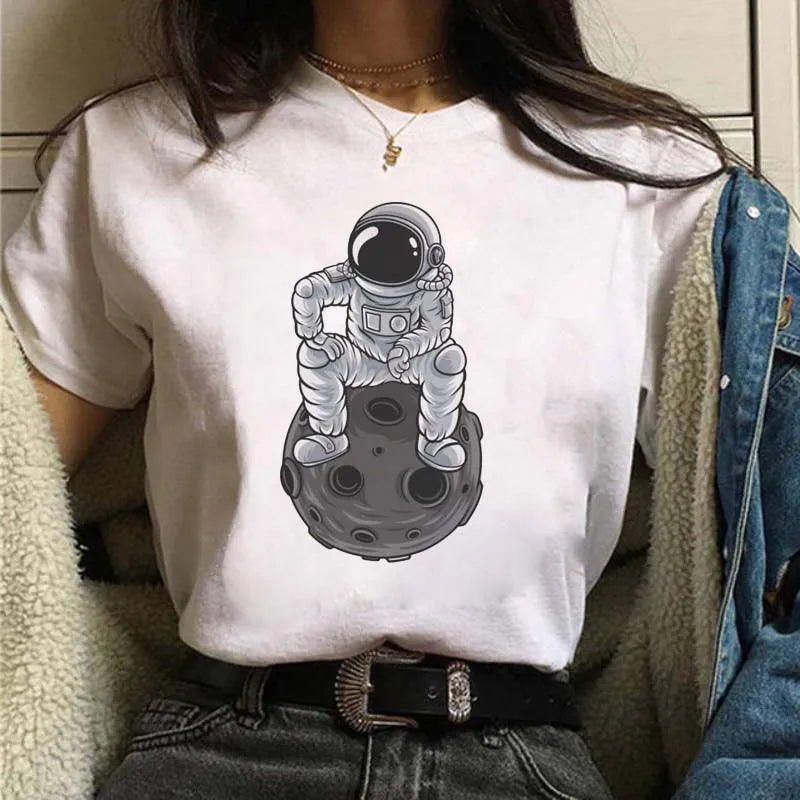 Harajuku Funny Aesthetic T-shirt Women