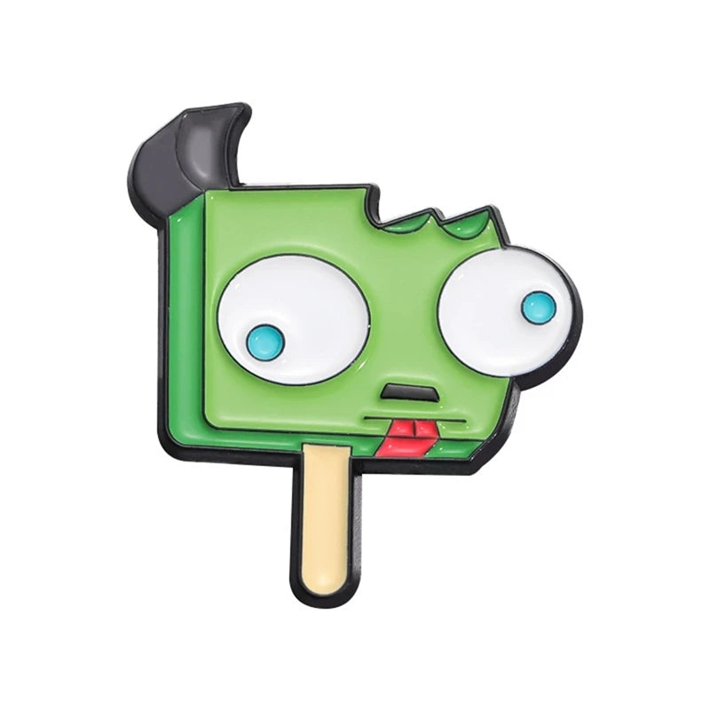 Alien Invader Zim Collection Enamel Pins