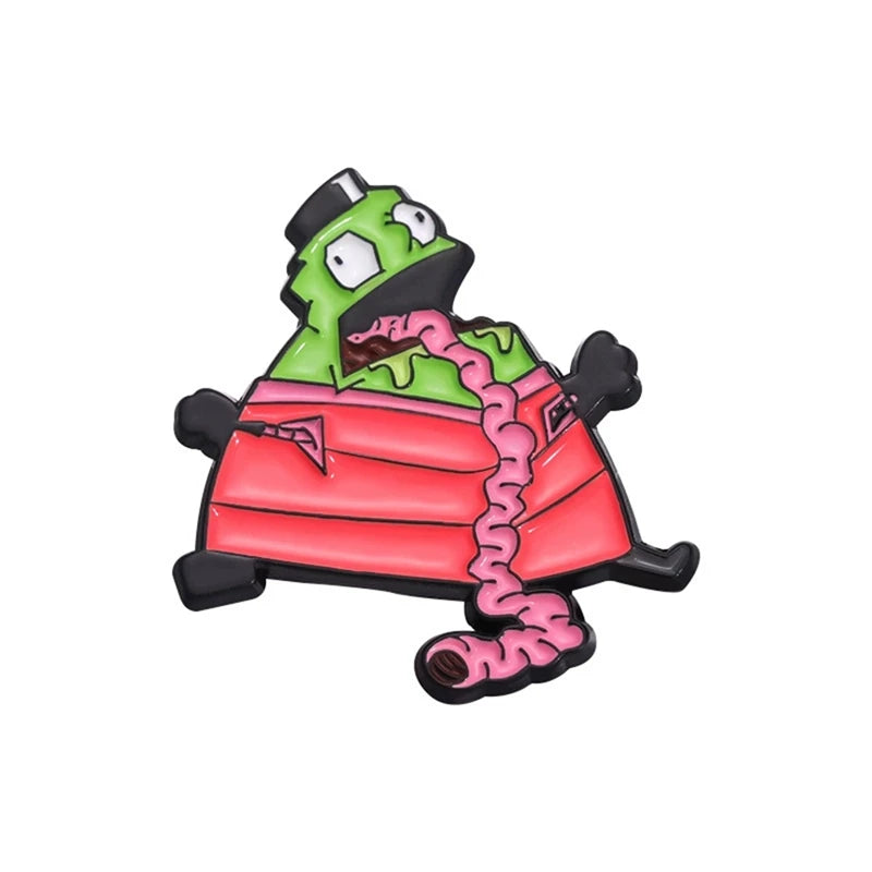 Alien Invader Zim Collection Enamel Pins
