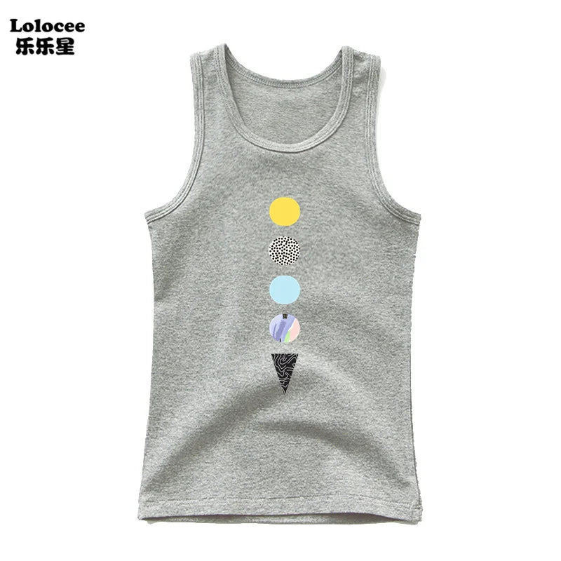 Funny Astronaut Graphic Print Tees O-Neck