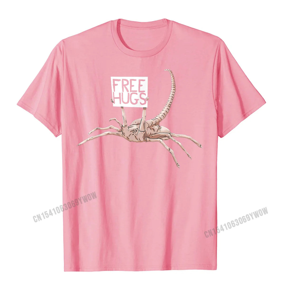 Free Hugs Funny Facehugger Aliens T-Shirt