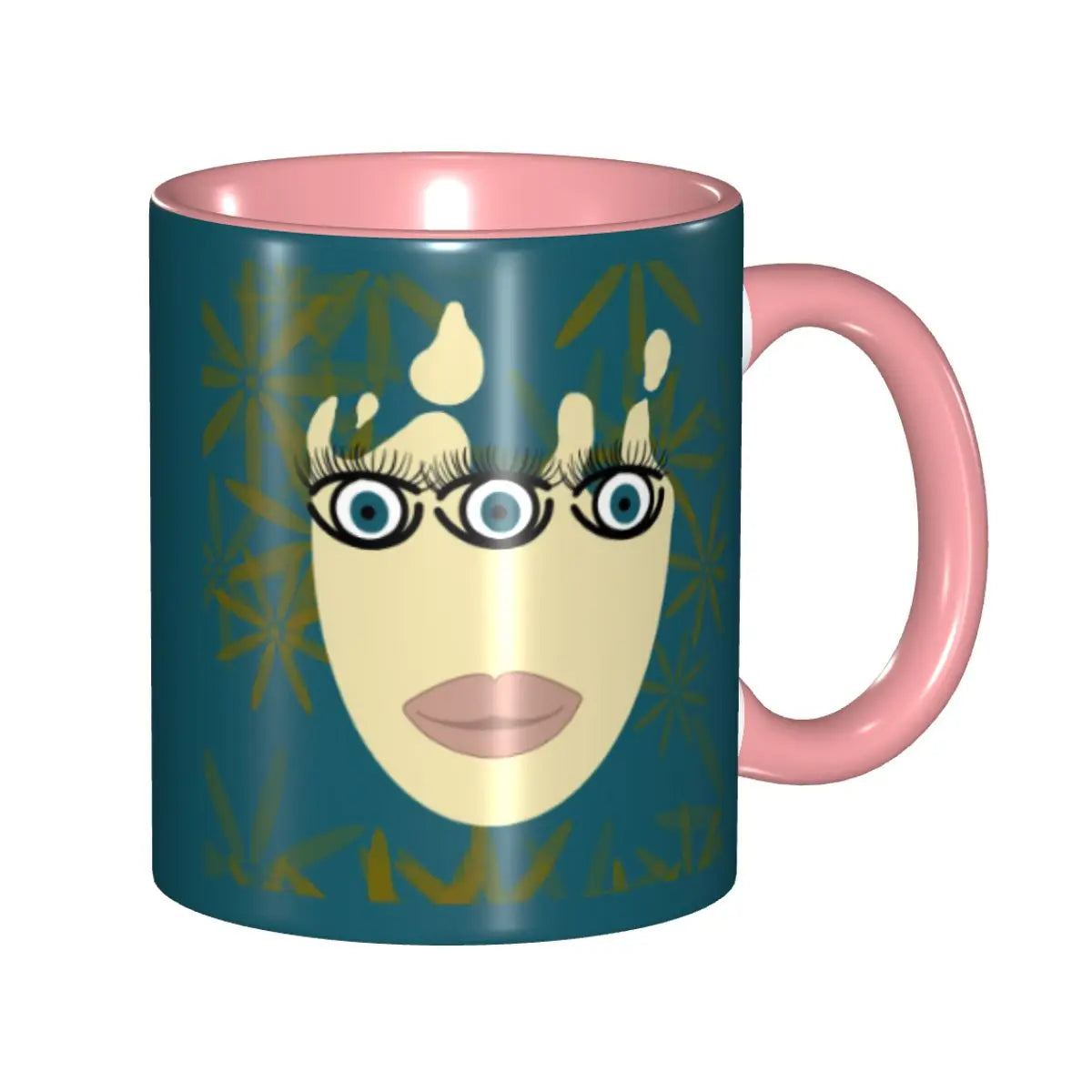 Melting Alien Woman Trippy Mug