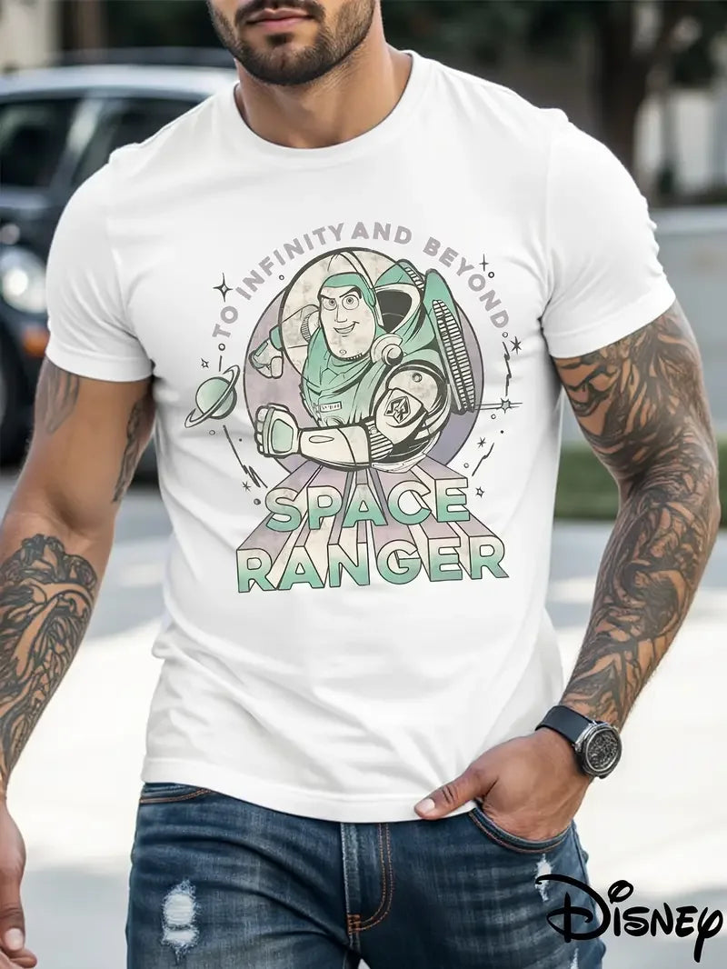Disney Toy Story T-Shirt Cool Cars Pizza Planet Aliens Streetwear