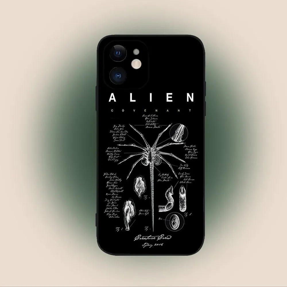 Alien Xenomorph Phone Case For iPhones