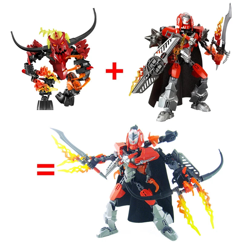 Hero Factory Star Warrior Bionicle Building Blocks